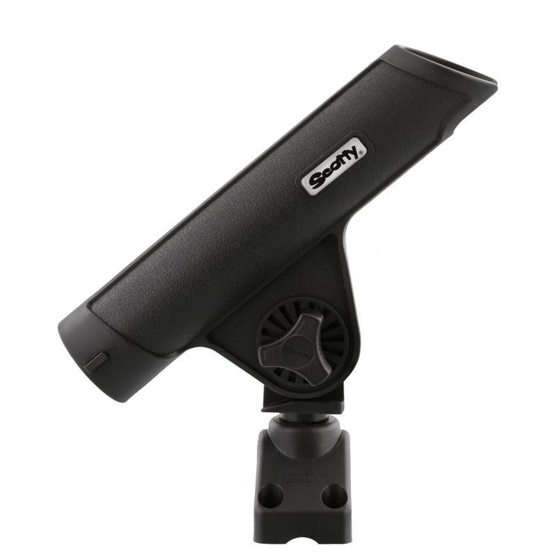 Scotty #350-BK Rodmaster II Rod Holder Black with 241 Side Deck Mount, Small - Image 2